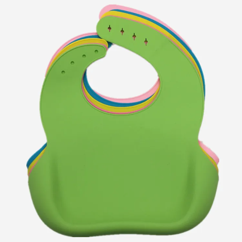 Customized Silicone Compression Molding Silicone Baby Bibs Suppliers4