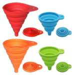 OEM Food Grade Kitchen Silicone Collapsible Funnels Suppliers2
