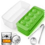 OEM Silicone Compression Molding Silicone Ice Trays for Whisky Ice Making Suppliers3