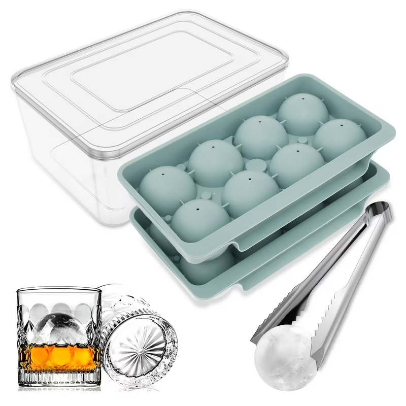 OEM Silicone Compression Molding Silicone Ice Trays for Whisky Ice Making Suppliers4