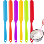 Customized Non-stick Heat Resistant Food Grade Silicone Cream Butter Jar Spatula for Baking &Cooking Factory2
