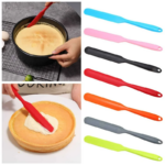 Customized Non-stick Heat Resistant Food Grade Silicone Cream Butter Jar Spatula for Baking &Cooking Factory3