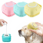 Customized Silicone Pet Bath Dispenser Massage Brush Comfort for Dog Pet Care Solution Manufacturers1