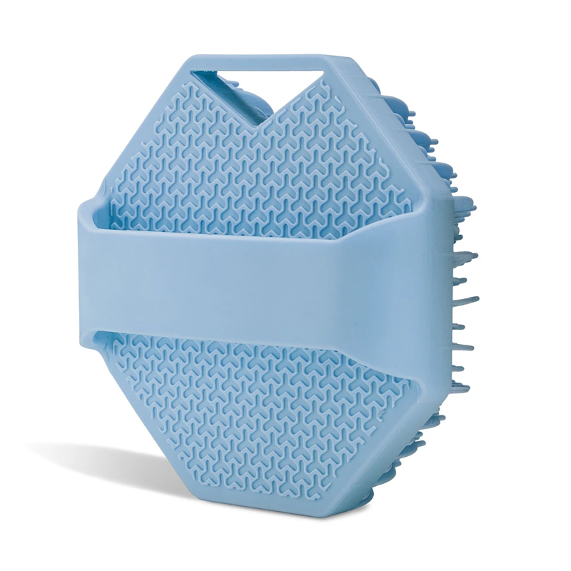 Personalized Antimicrobial Silicone Body Scrubber Ideal for Shower Accessories Manufacturing4