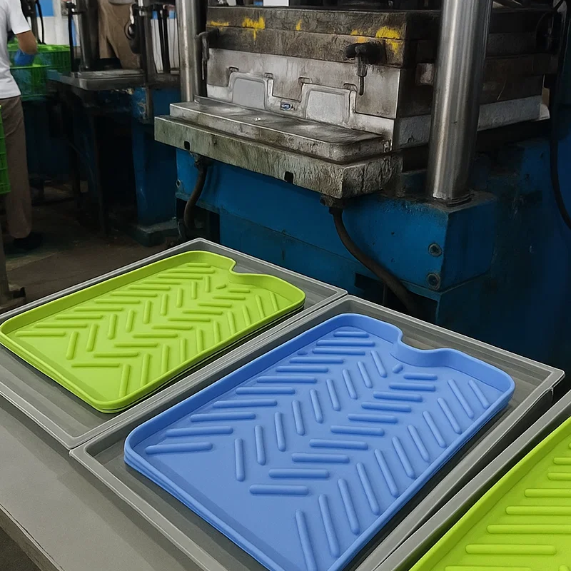 How Can the Production and Custom Process of Silicone Faucet Handle Drip Catcher Tray Mats3