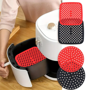 Personalized Reusable Heat-resistant Air Fryer Pot Oven Liner Baking Tray Mat for Home Cooking Utensils Manufacturing1