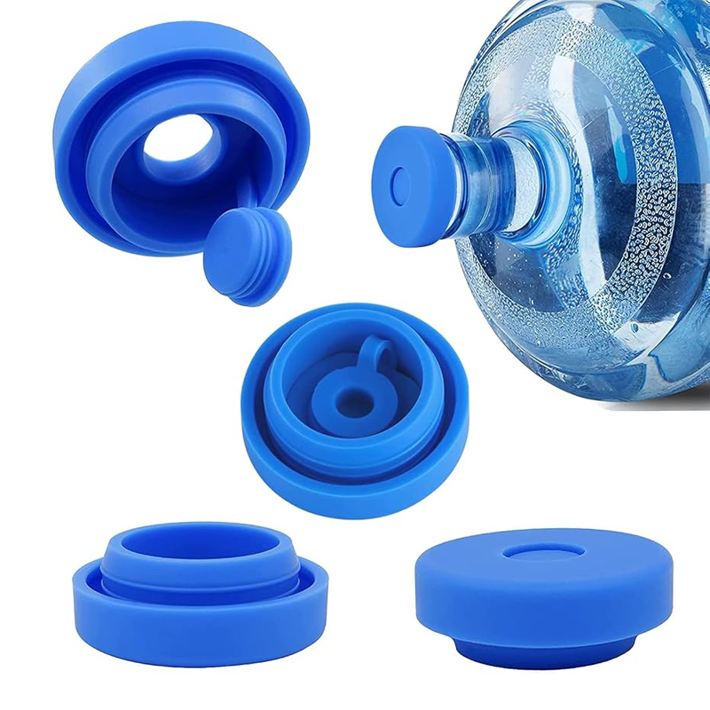 Reusable Silicone Water Bottle Jug Cap Cover for Home Drinkware Accessories Manufacturing4