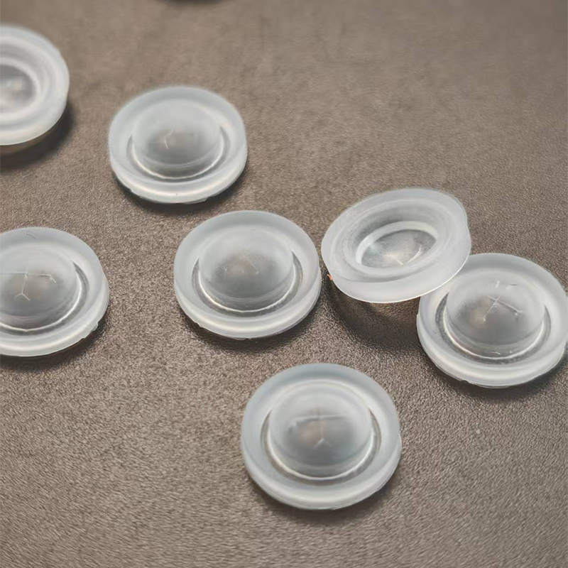 Customized 9.8mm Snowflake Silicone Ketchup Sealing Valves for Ketchup Bottle Usage4