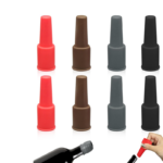 Customized Reusable Silicone Wine Cover Cap Stoppers for Wine Bottles Suppliers2