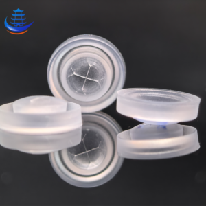 OEM Transparent Food Grade Bottle Cap Silicone Rubber Cross-Slit No-Return Valves for Water Enhancer Sports&Ketchup Bottle Suppliers1