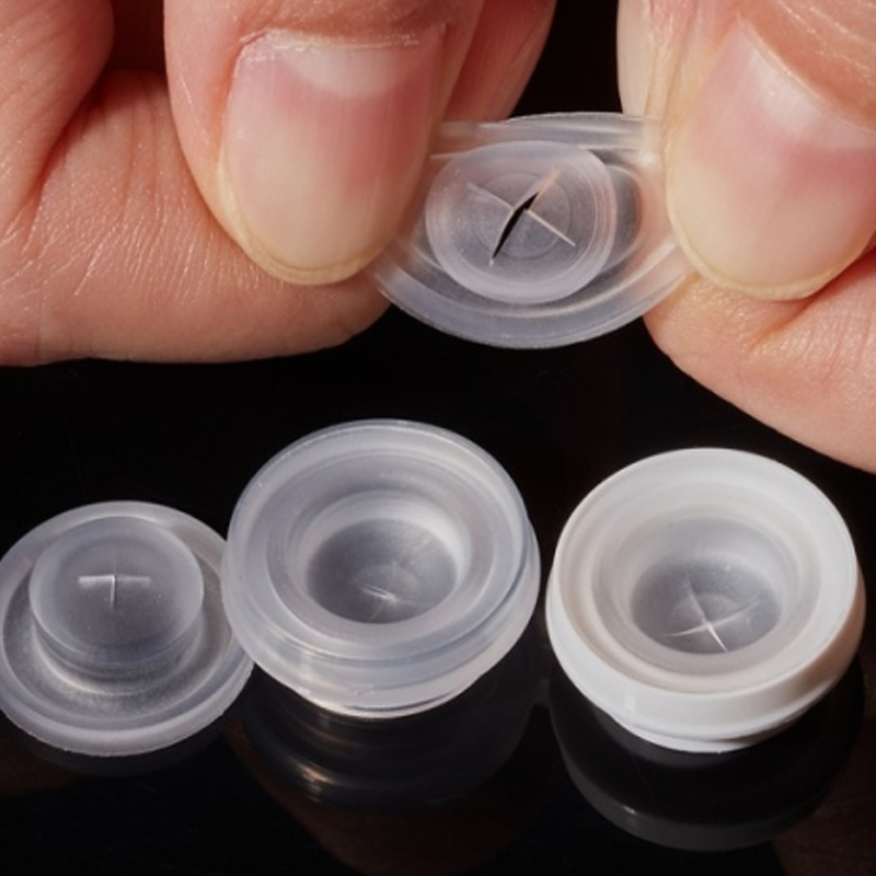 Personalized No Leaking 10.5mm Silicone One Way Valve for Dishwashing Cleansing Brush Factory1