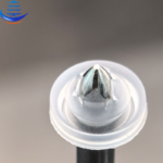 Custom LSR Molding No Leaking 9.8MM Snowflake Slit Valve for Ketchup Bottle Caps Factory3