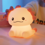 Customized Soft Silicone Rubber Lamp Bedroom Desk Lamp Night Light with Touch Control for Kids Use Manufacturing 3