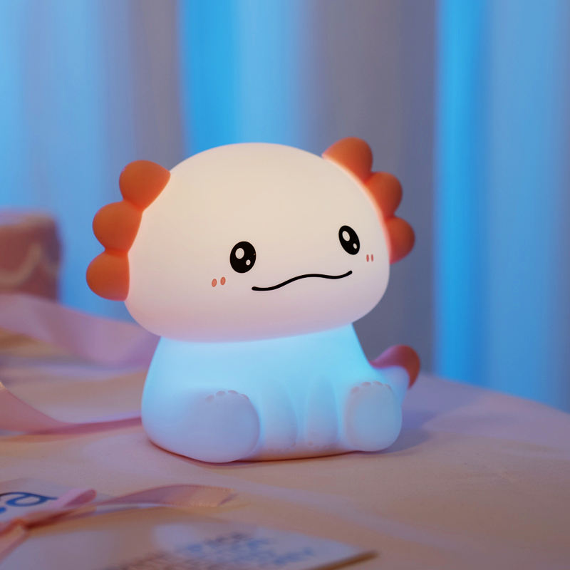 Customized Soft Silicone Rubber Lamp Bedroom Desk Lamp Night Light with Touch Control for Kids Use Manufacturing 4