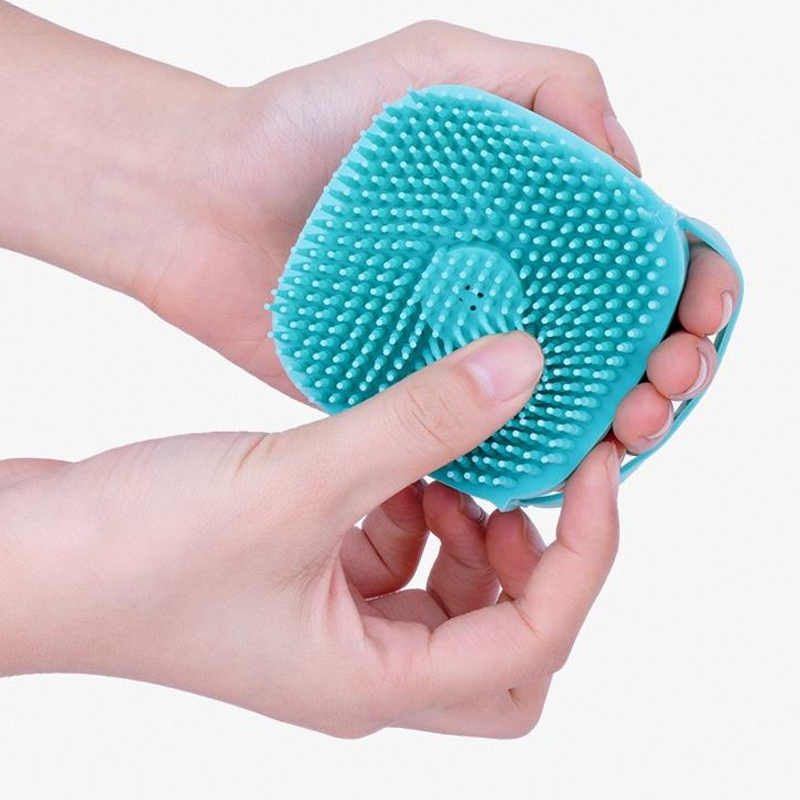 OEM Silicone Pet Bath Brush Factory4